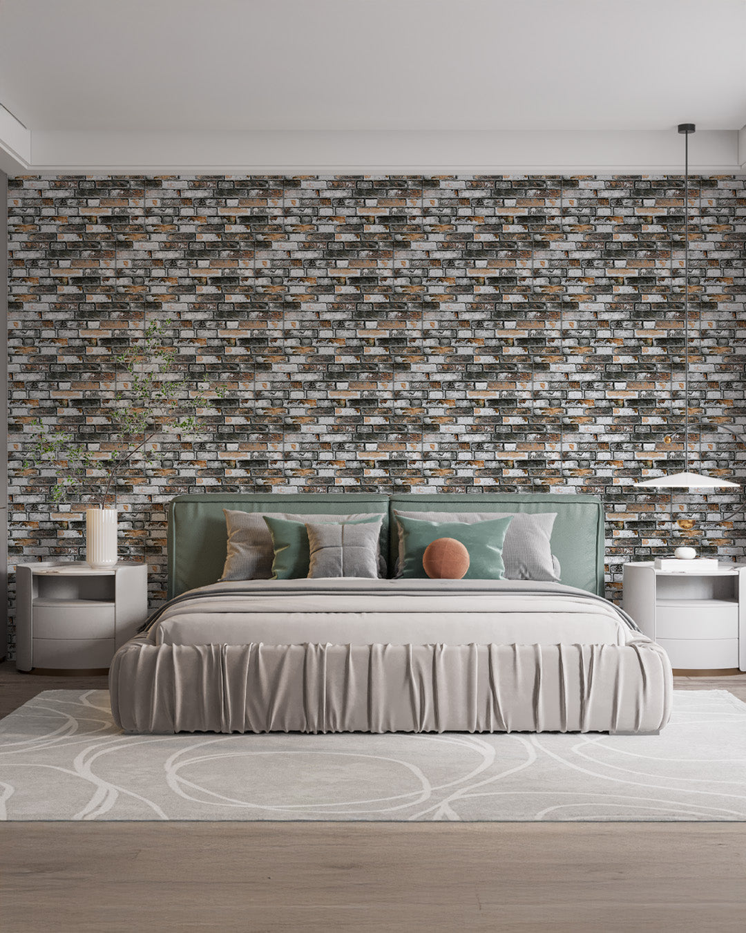 Towards The Bridge SL-1804 3D Decorative Wall Panels, Stone Effect