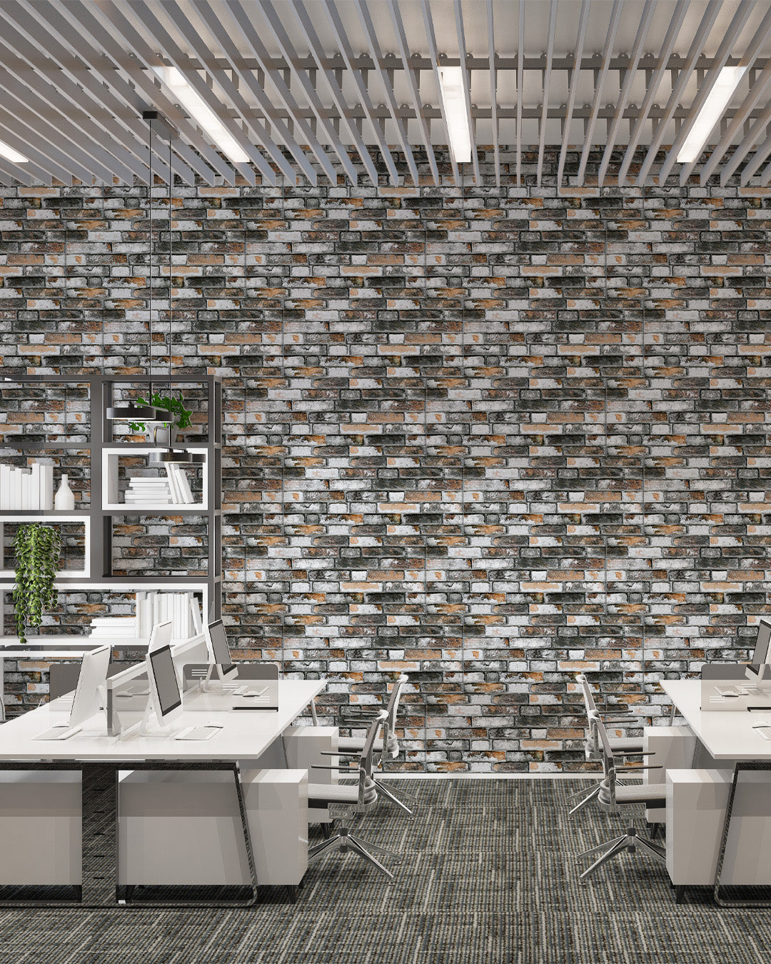Towards The Bridge SL-1804 3D Decorative Wall Panels, Stone Effect