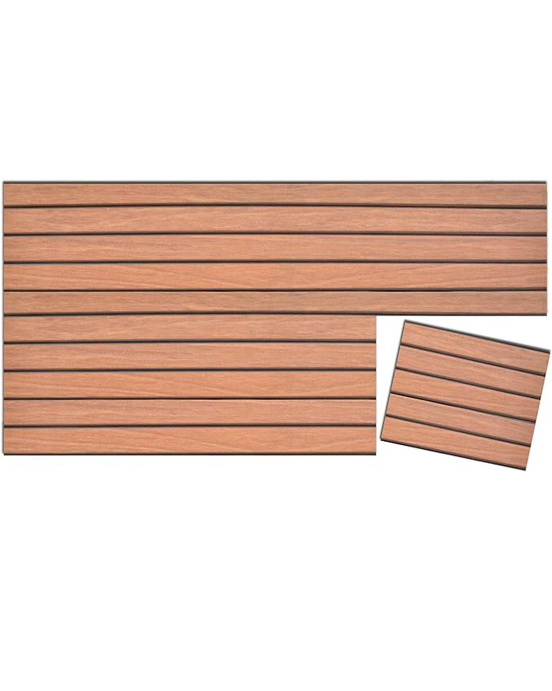 Chestnut Shell Wood AP-03 | Product Sample 10"x10" 3D Decorative Wall Panels