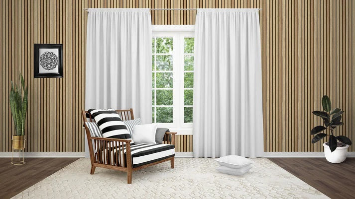 Silent Faux Wood AL-205 3D Acoustic Wall Panels (3 Pieces)