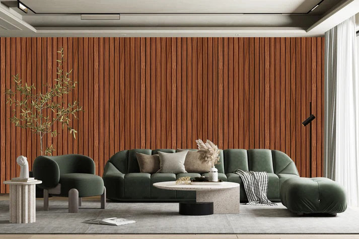 Elite Faux Wood AL-108 3D Acoustic Wall Panels (3 Pieces)