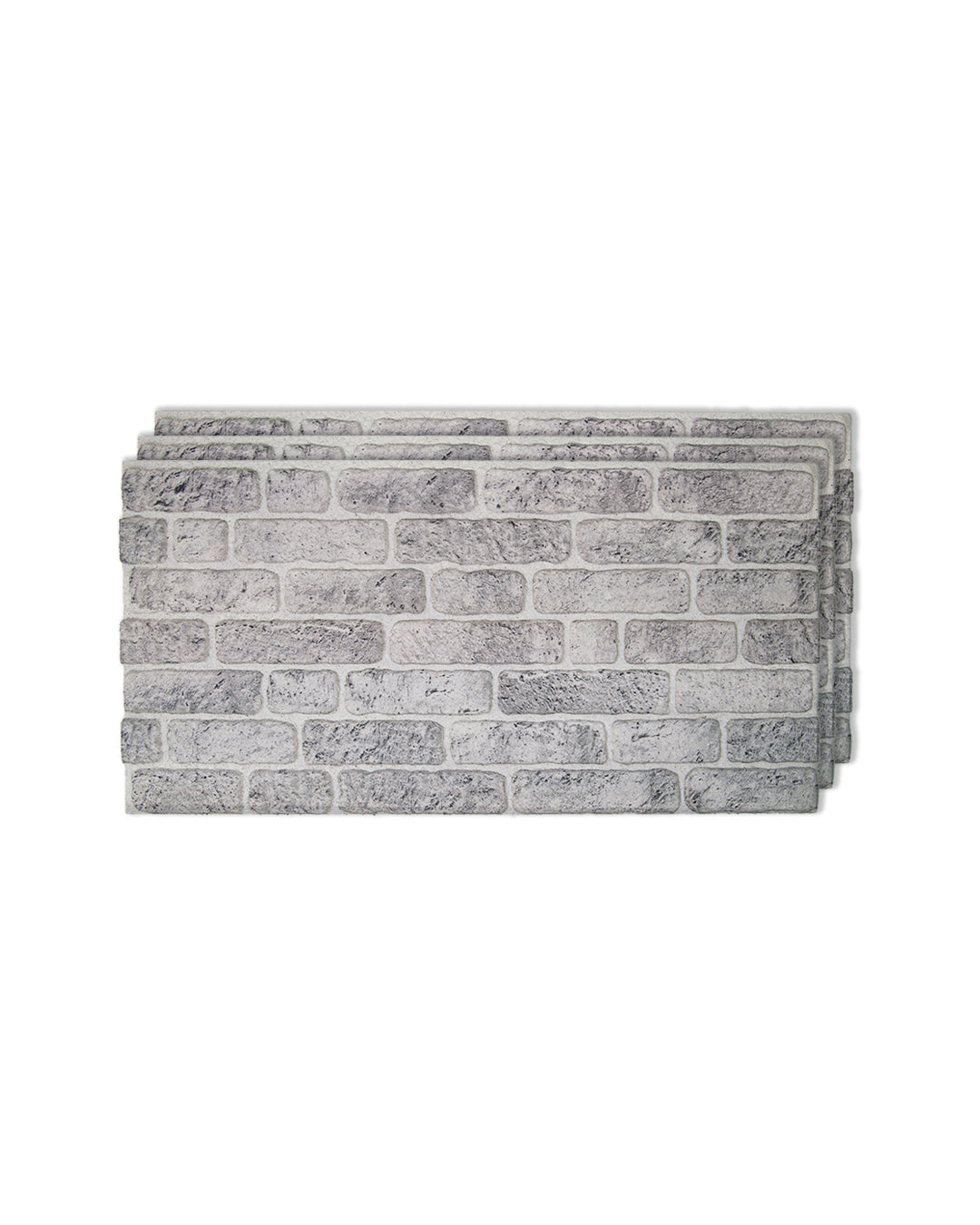 White Grey SL-1702 3D Decorative Wall Panels, Stone Effect