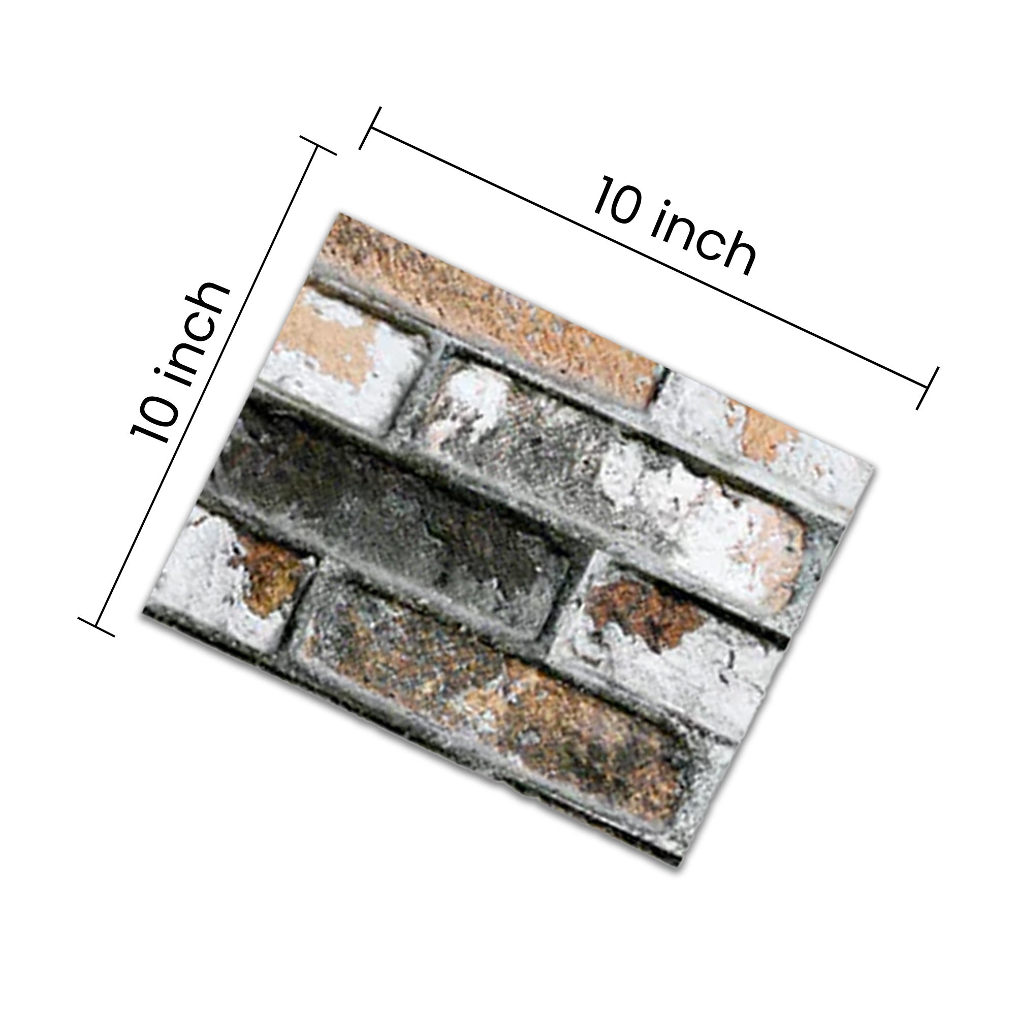 Product Sample 10"x10" Towards The Bridge Slim L-1804 3D Wall Panels