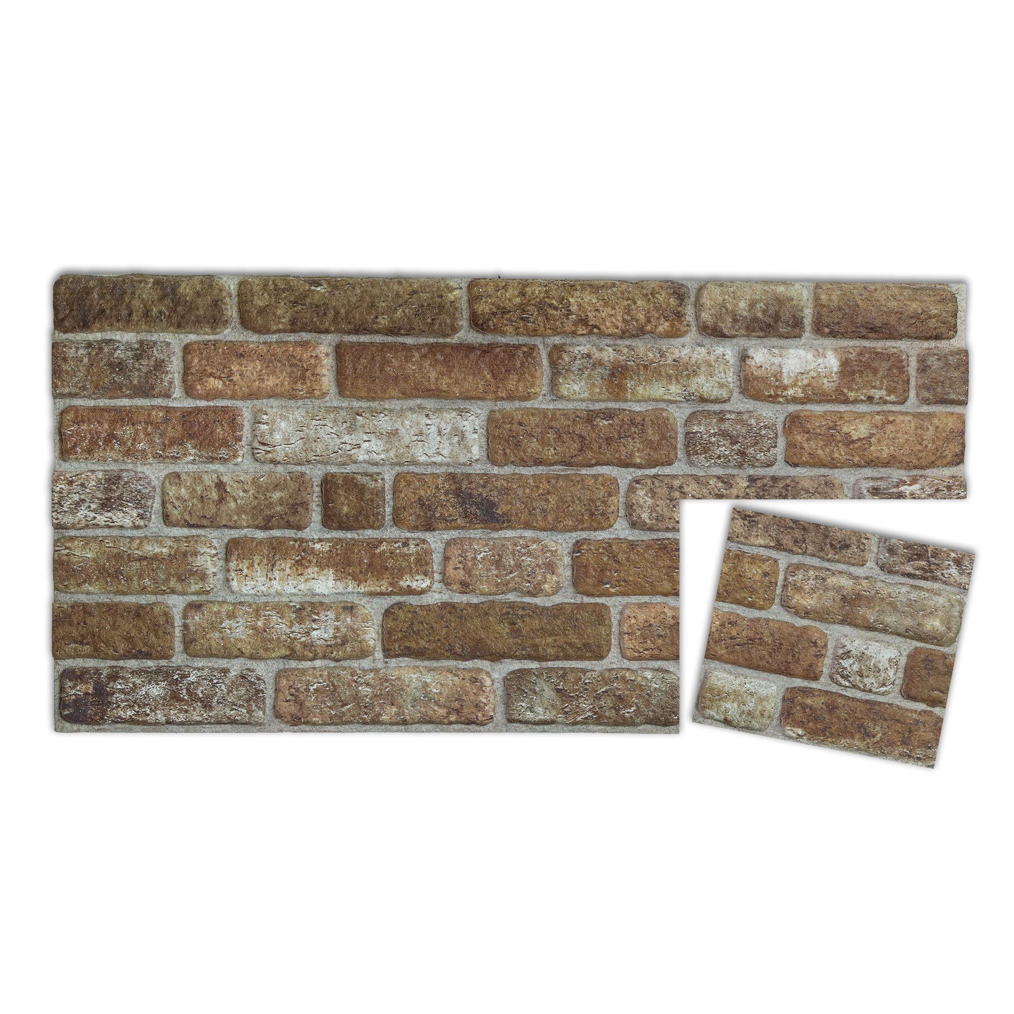 Product Sample 10"x10" Old Castle Slim L-1907 3D Wall Panels