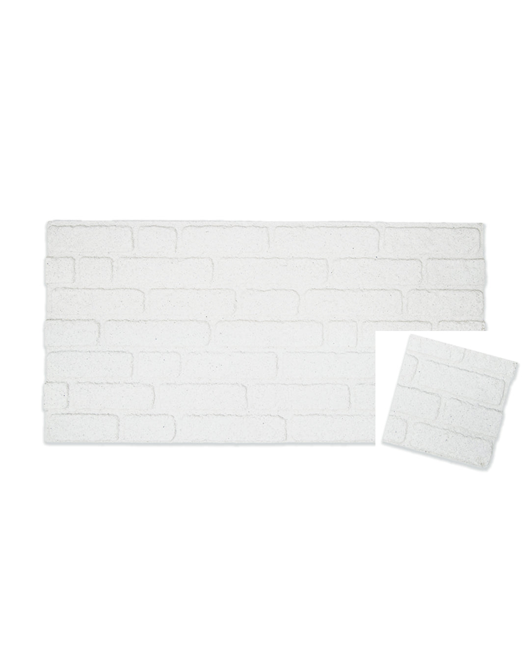 White Snow SL-1900 | Product Sample 10"x10" 3D Decorative Wall Panels