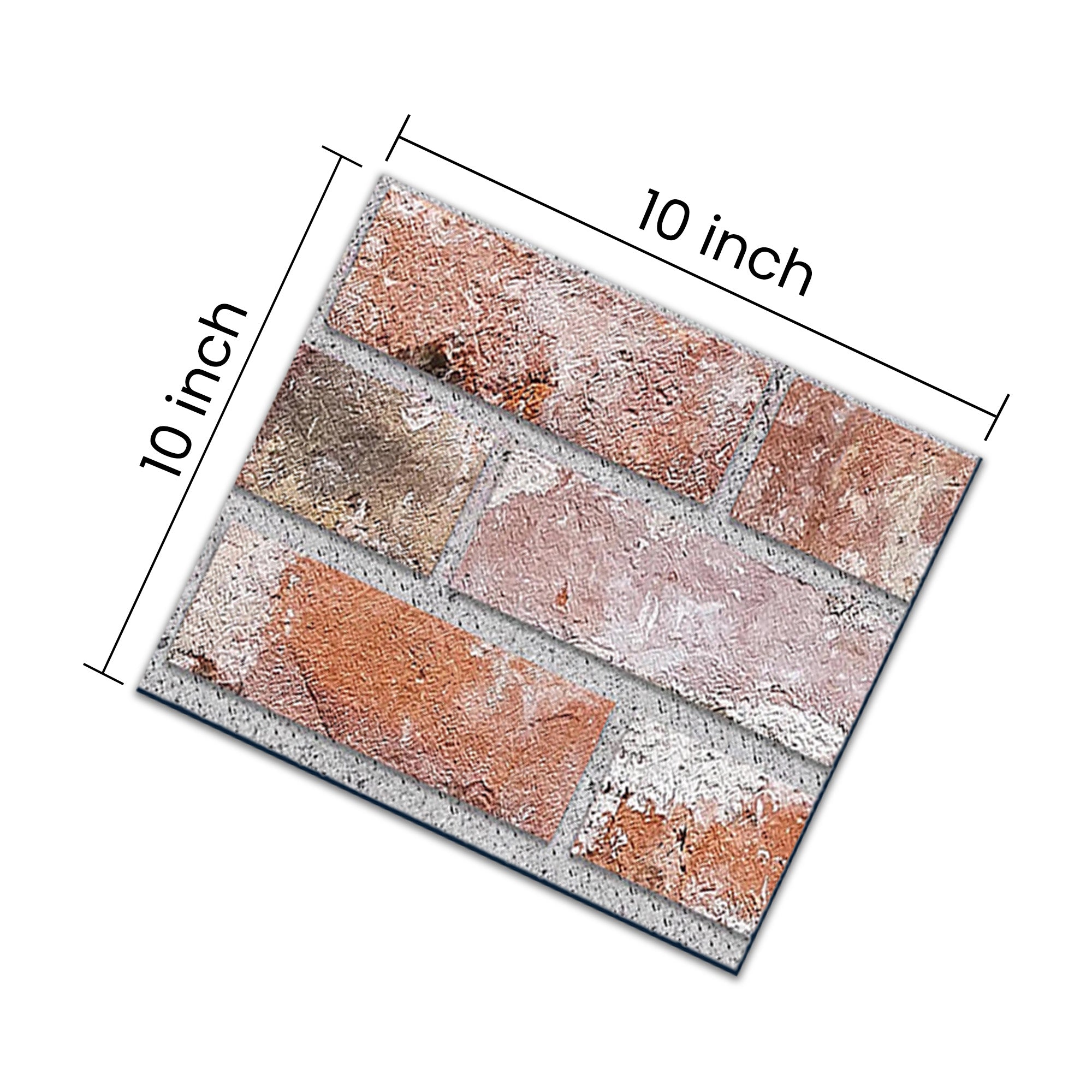 Product Sample 10"x10" T-1913 Brick Wall Cladding 3D Decorative Wall Panels