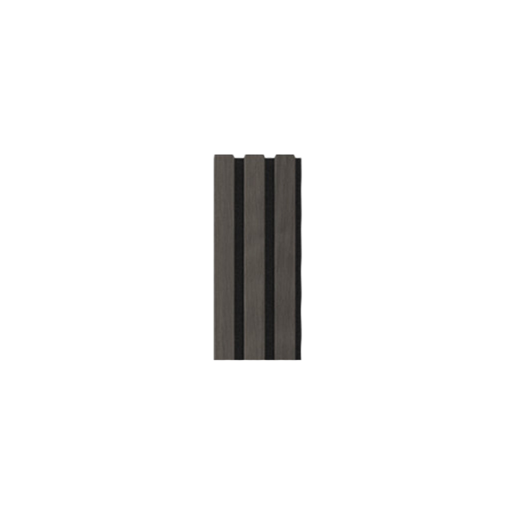 Product Sample 5"x12" Black Leaf Harmony Wood-T74 Acoustic Wood Wall Panels