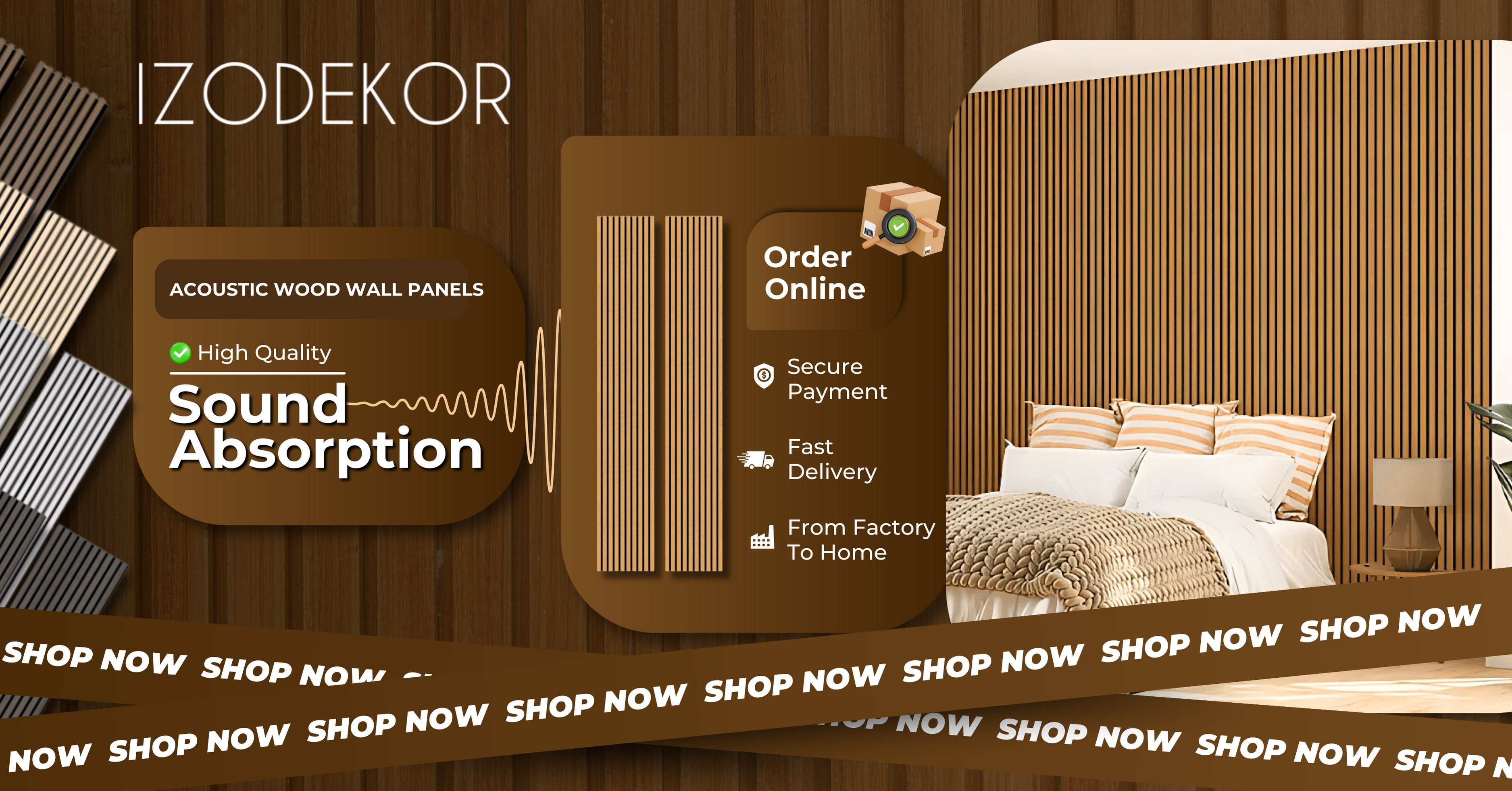 Acoustic Wood Wall Panels