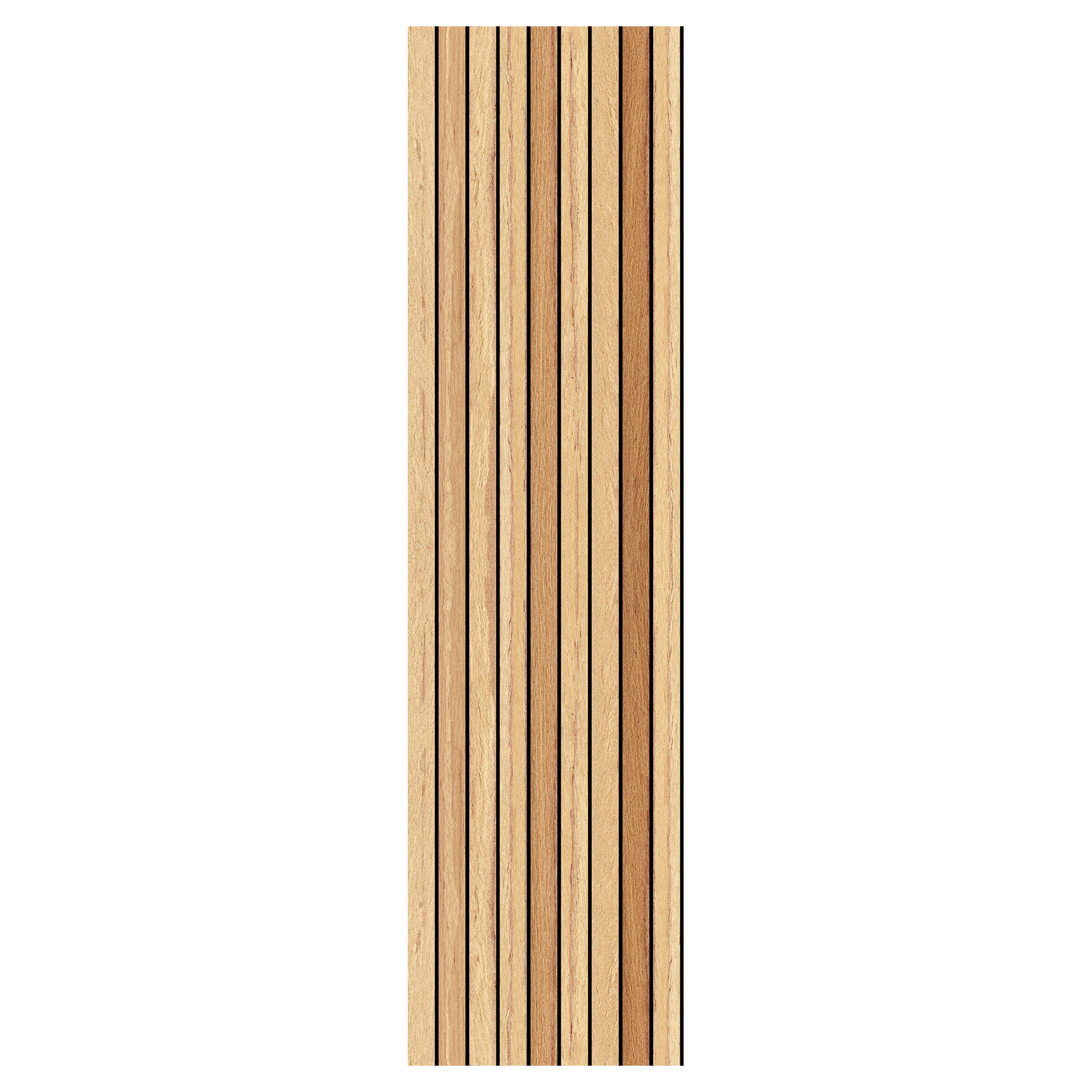 Silent Faux Wood AL-205 3D Acoustic Wall Panels (3 Pieces)