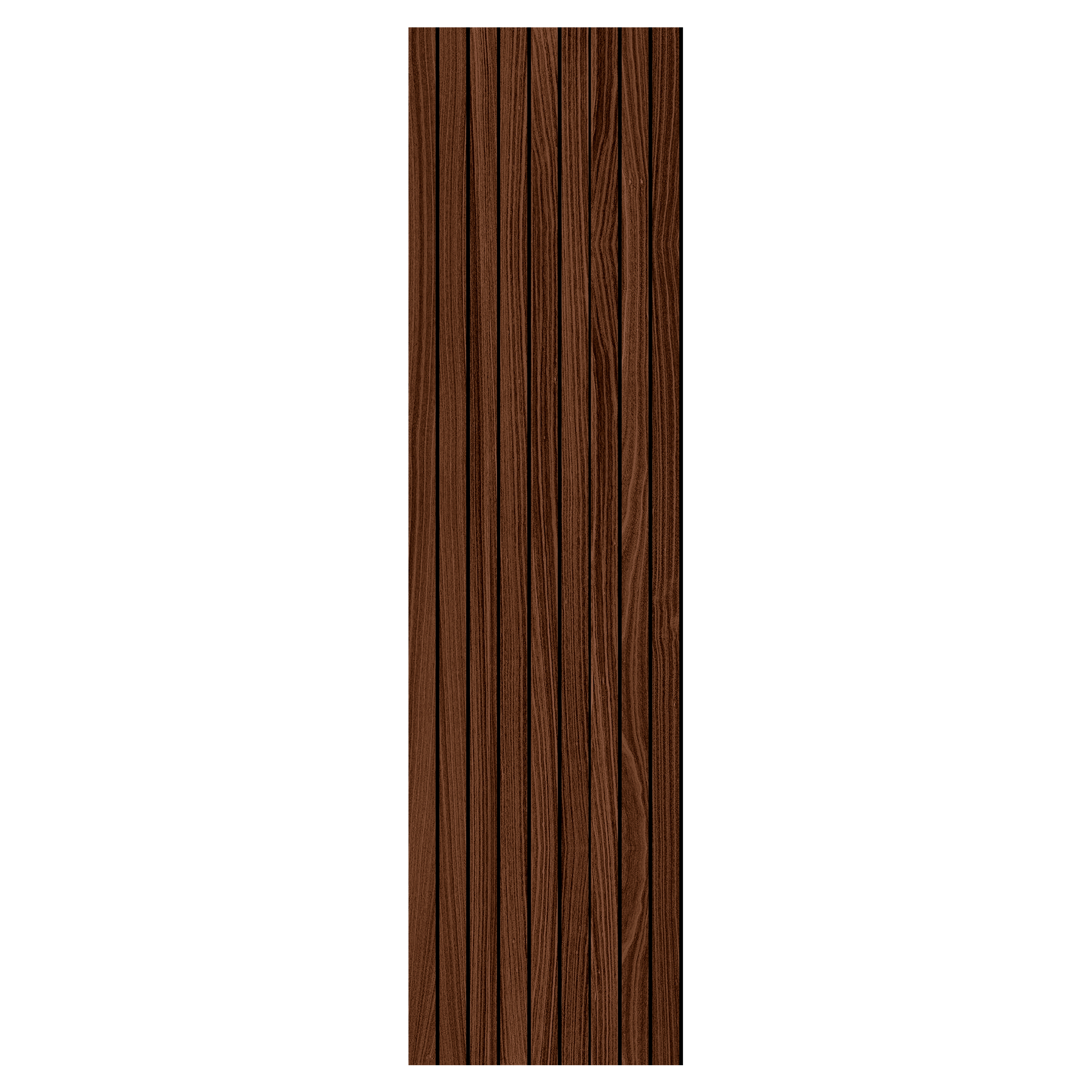 Library Faux Wood AL-208 3D Acoustic Wall Panels (3 Pieces)