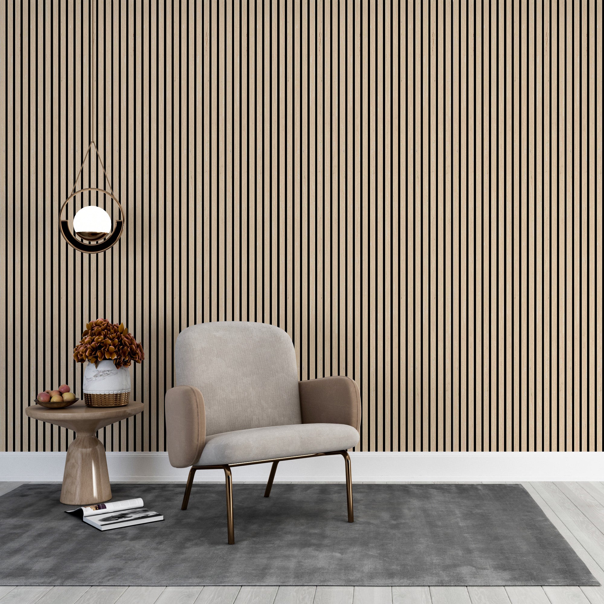 Refreshing Oak Harmony Wood-T55 Acoustic Wood Wall Panels