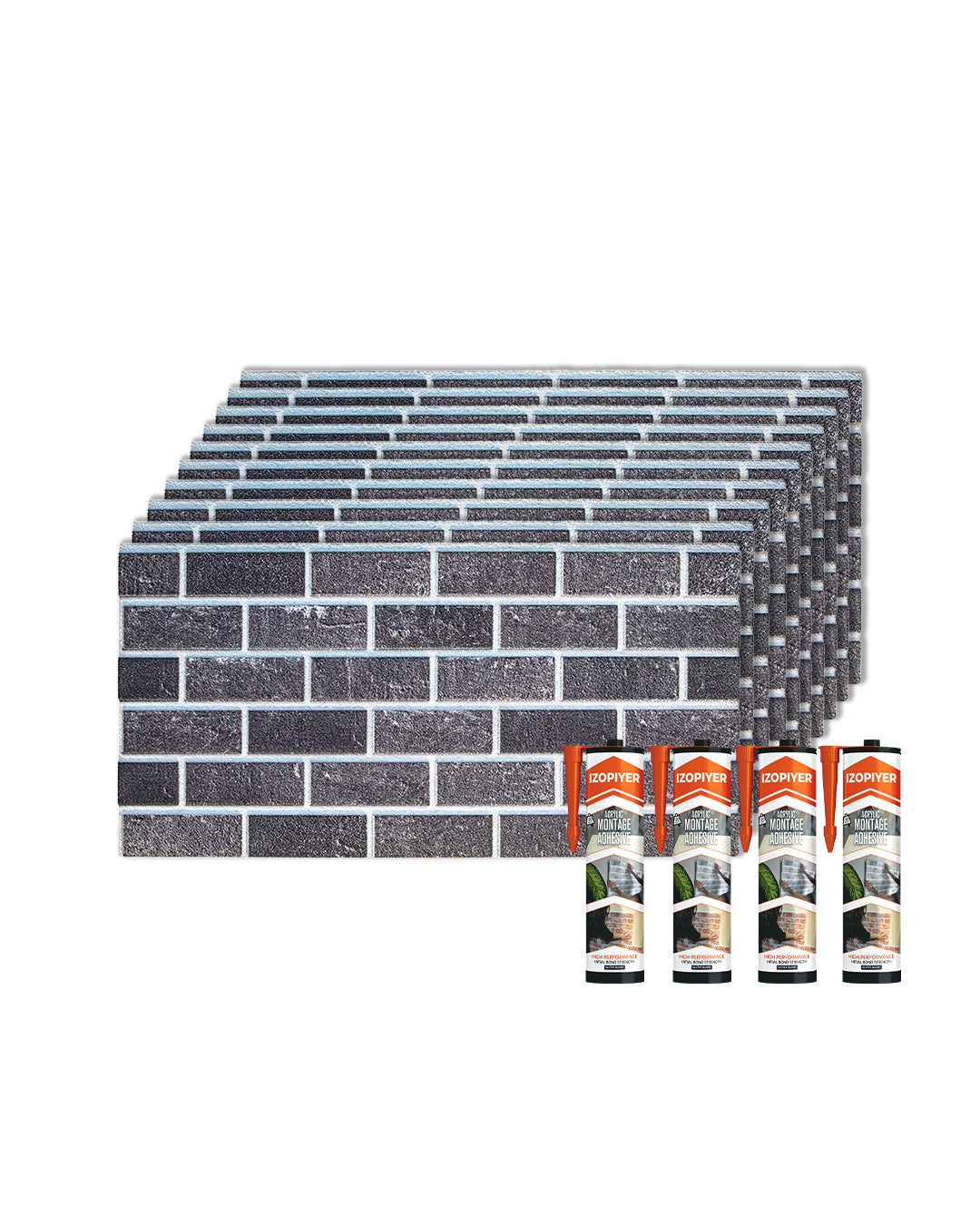 Ash Smoke T-1905 3D Decorative Wall Panels