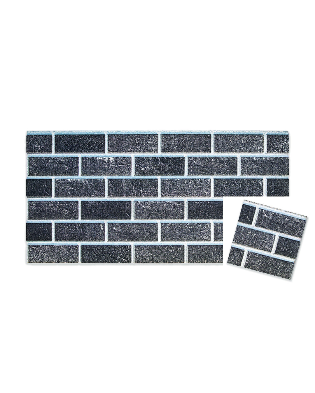 Ash Smoke T-1905 | Product Sample 10"x10" 3D Decorative Wall Panels