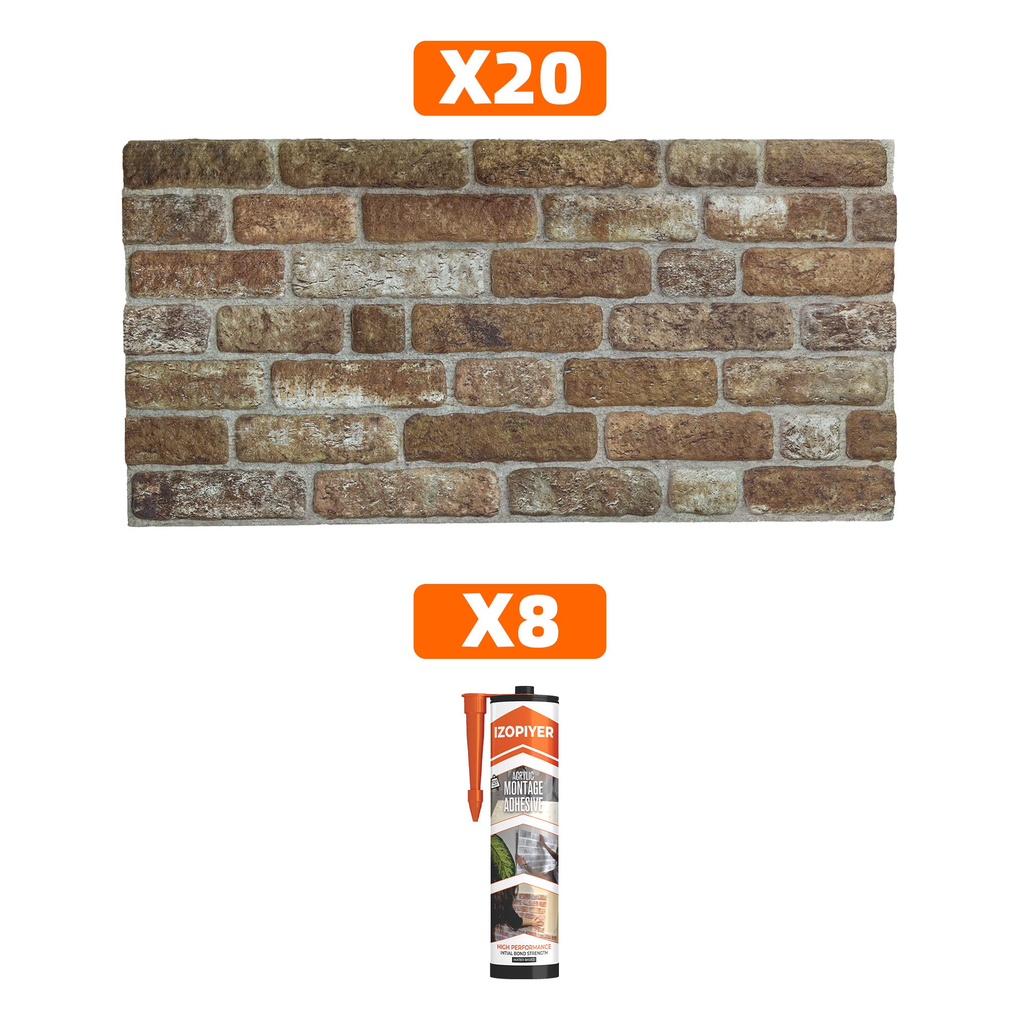Old Castle Slim L-1907 3D Decorative Wall Panels