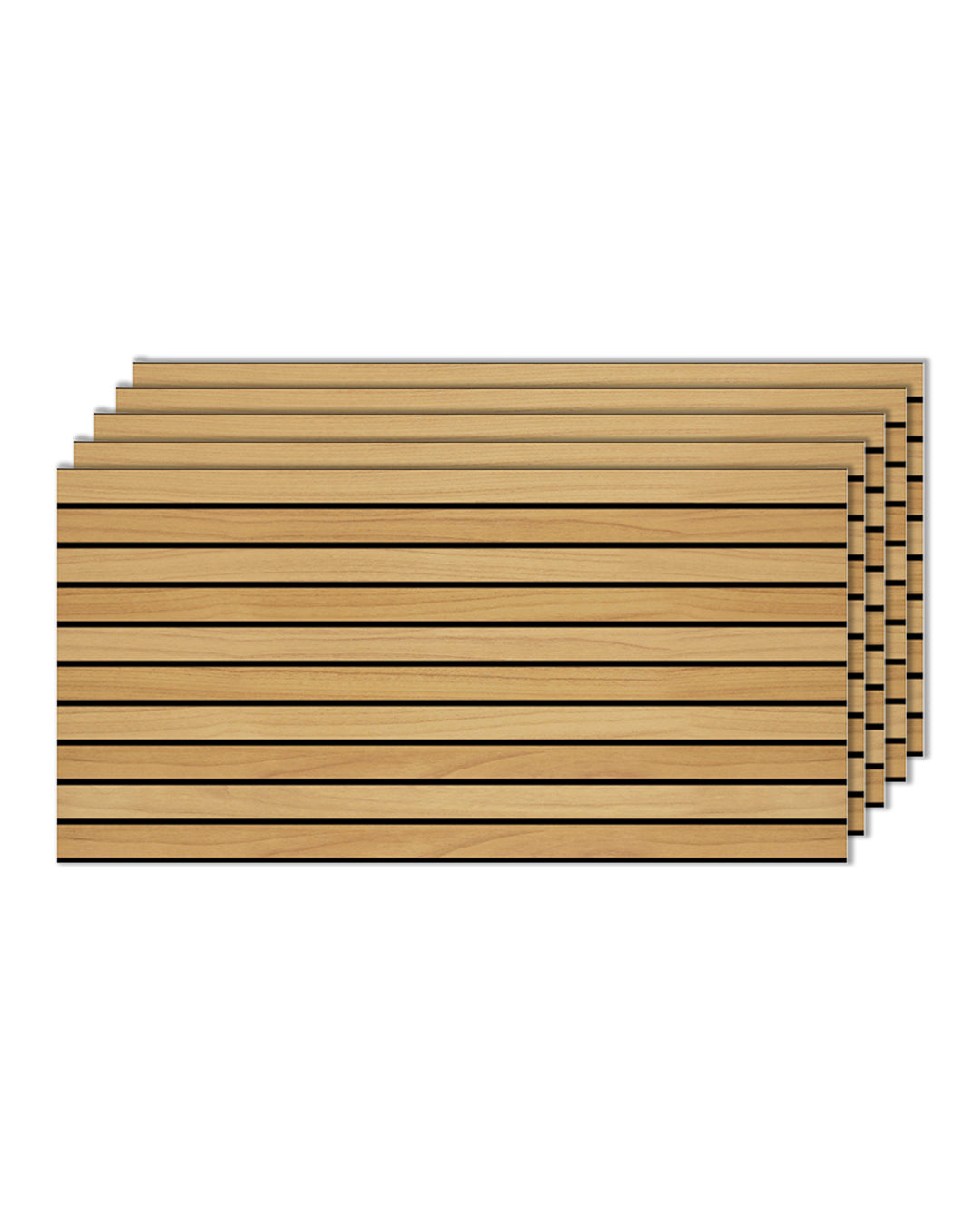 Light Wood AP-01 3D Wood Effect Wall Panels 5Pieces