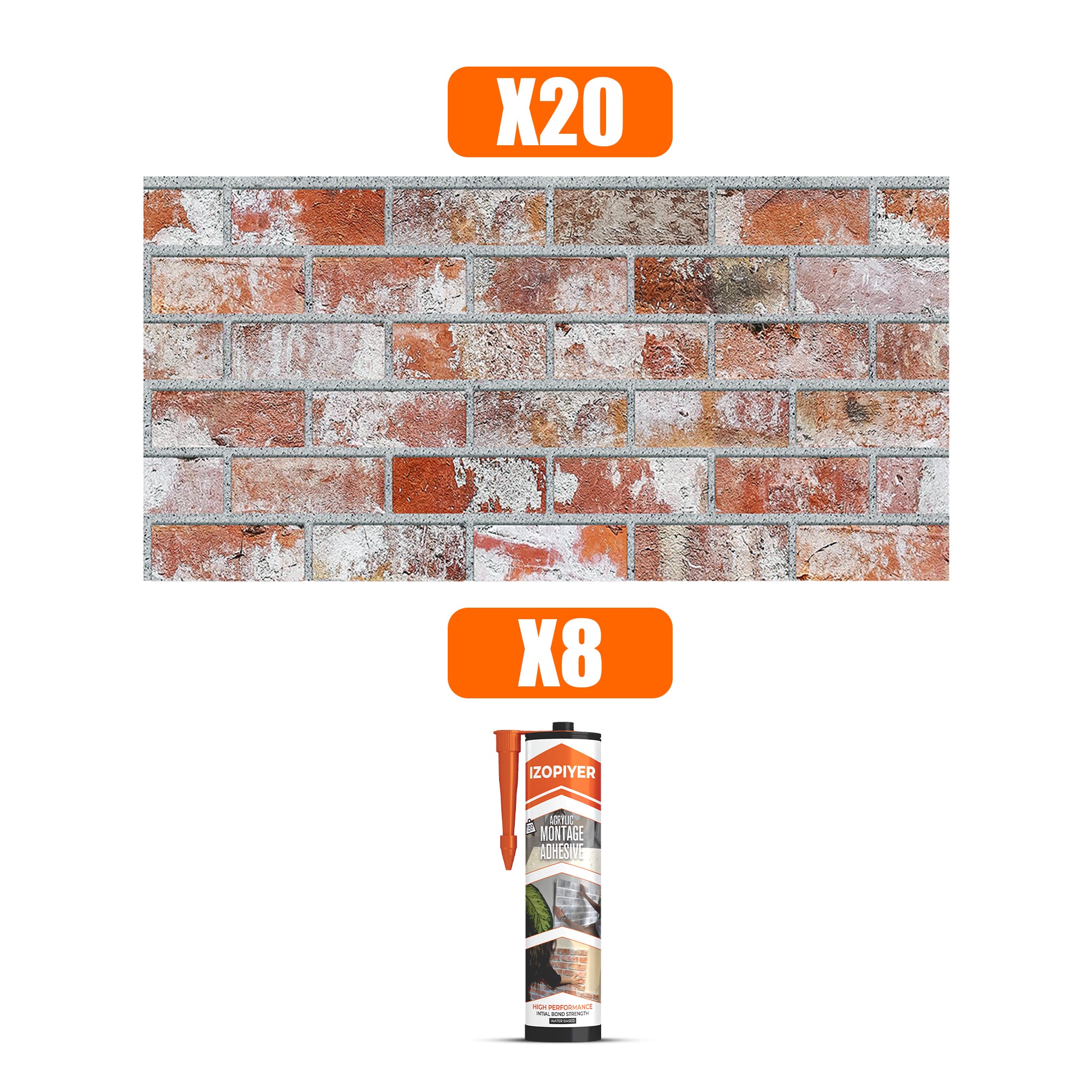 Stone House T-1913 3D Decorative Wall Panels