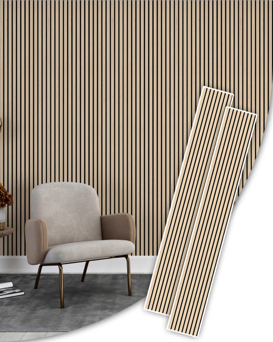 Refreshing Oak Harmony Wood-T55 Acoustic Wood Wall Panels