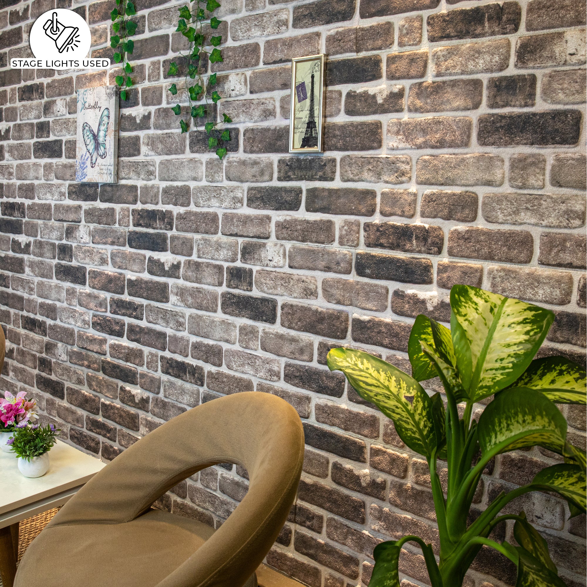 Path Of Gray Slim L-1926 3D Decorative Wall Panels