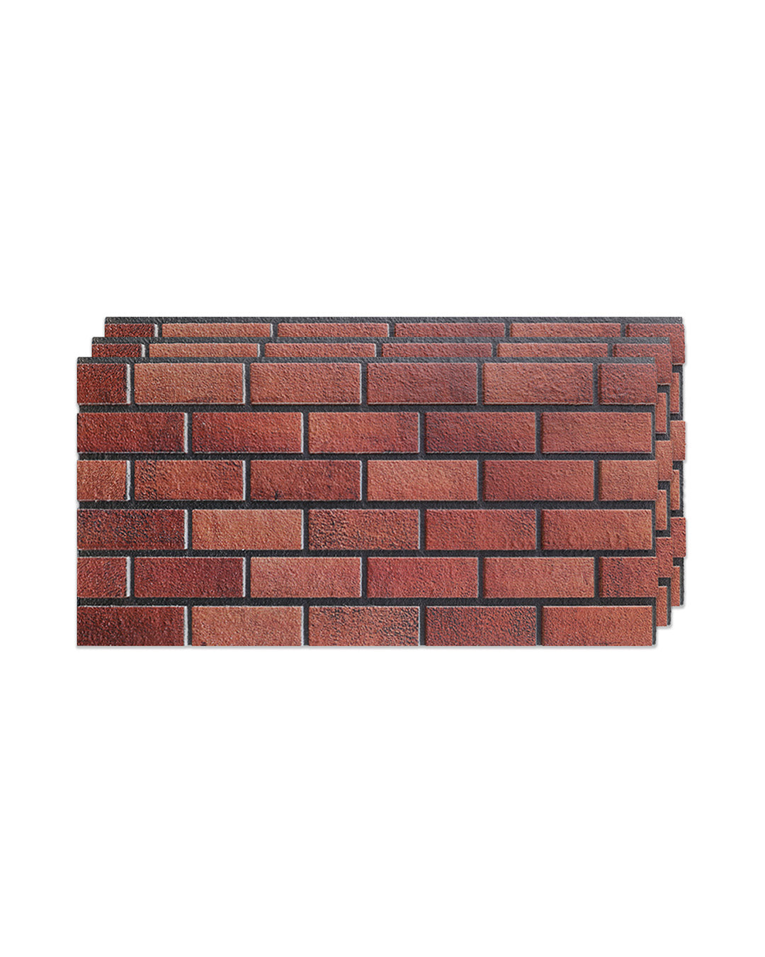 Oldbury T-1705 | 3D Brick Effect Decorative Wall Panels, 20x40in | 3/10/20 Panel Options