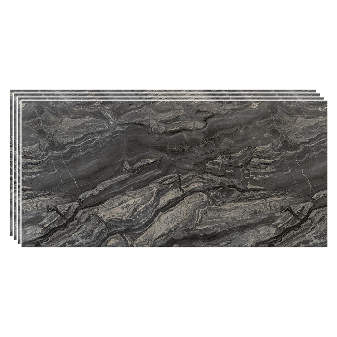 Midnight Vein Marble Look Wallpanels (24in x 48in)