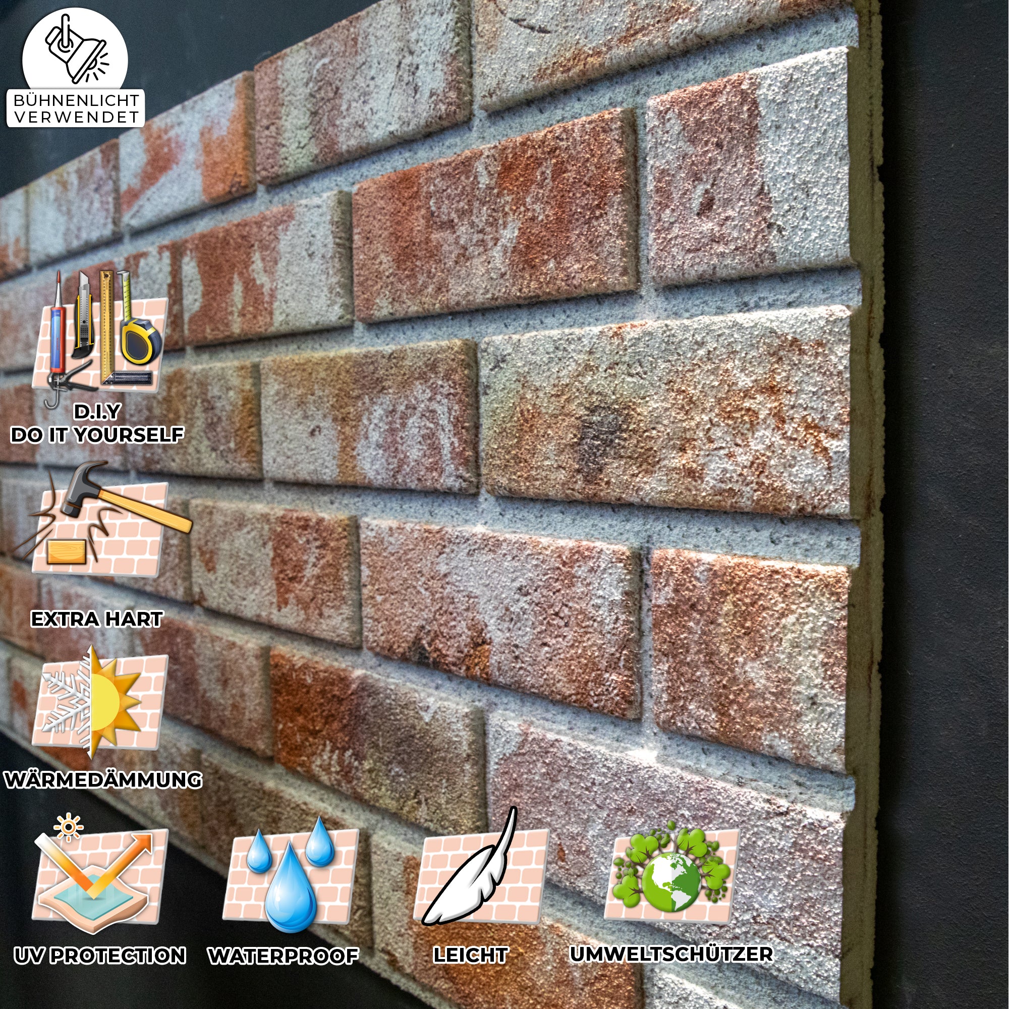 Stone House T-1913 3D Decorative Wall Panels
