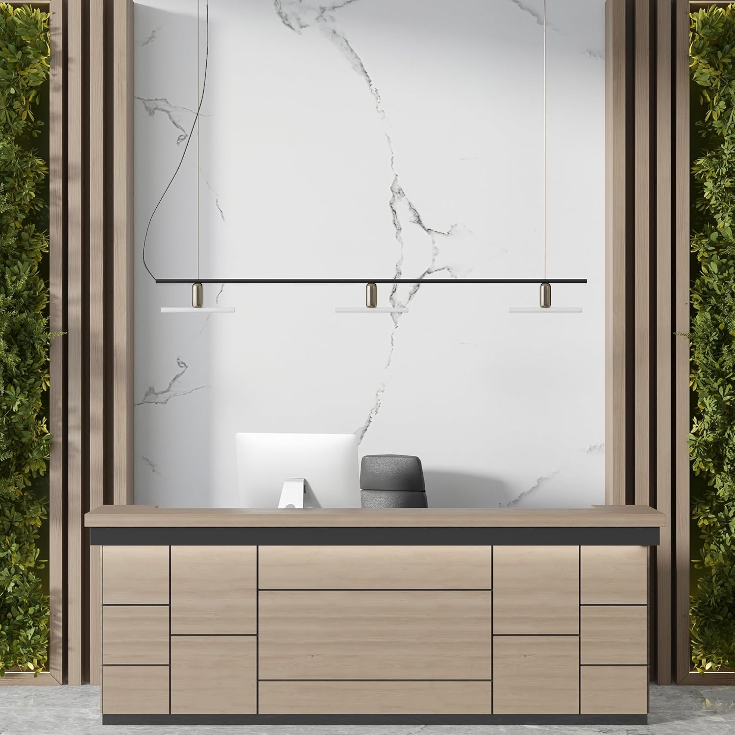 White Serenity Marble Look Wallpanels (24in x 48in)