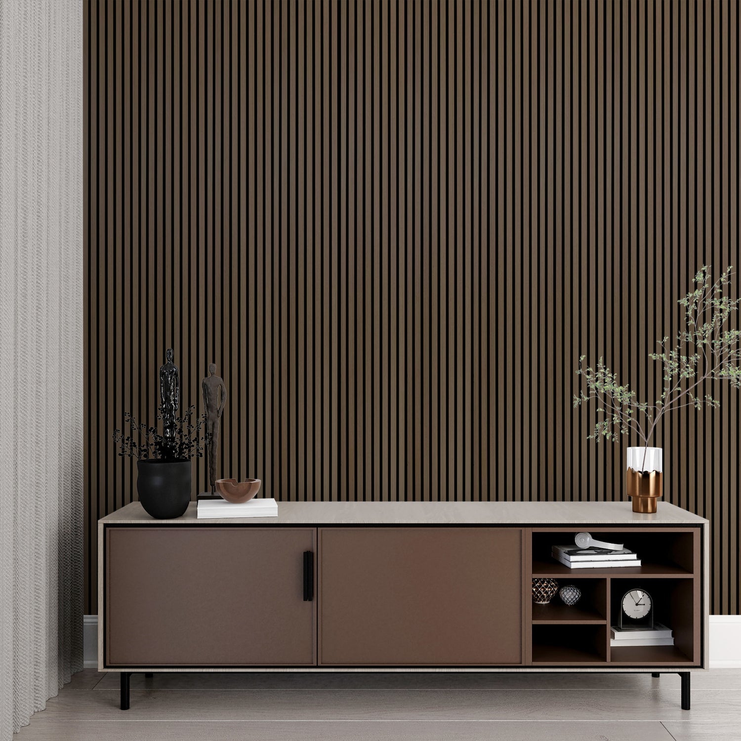 Vintage Time Harmony Wood-T46 Acoustic Wood Wall Panels