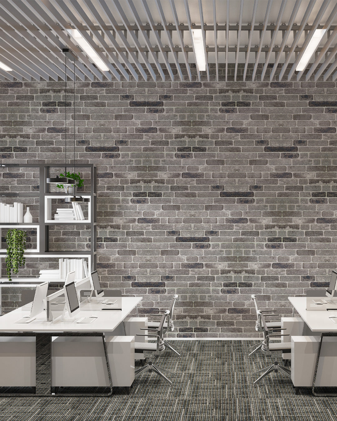 Path Of Gray Slim L-1926 3D Decorative Wall Panels