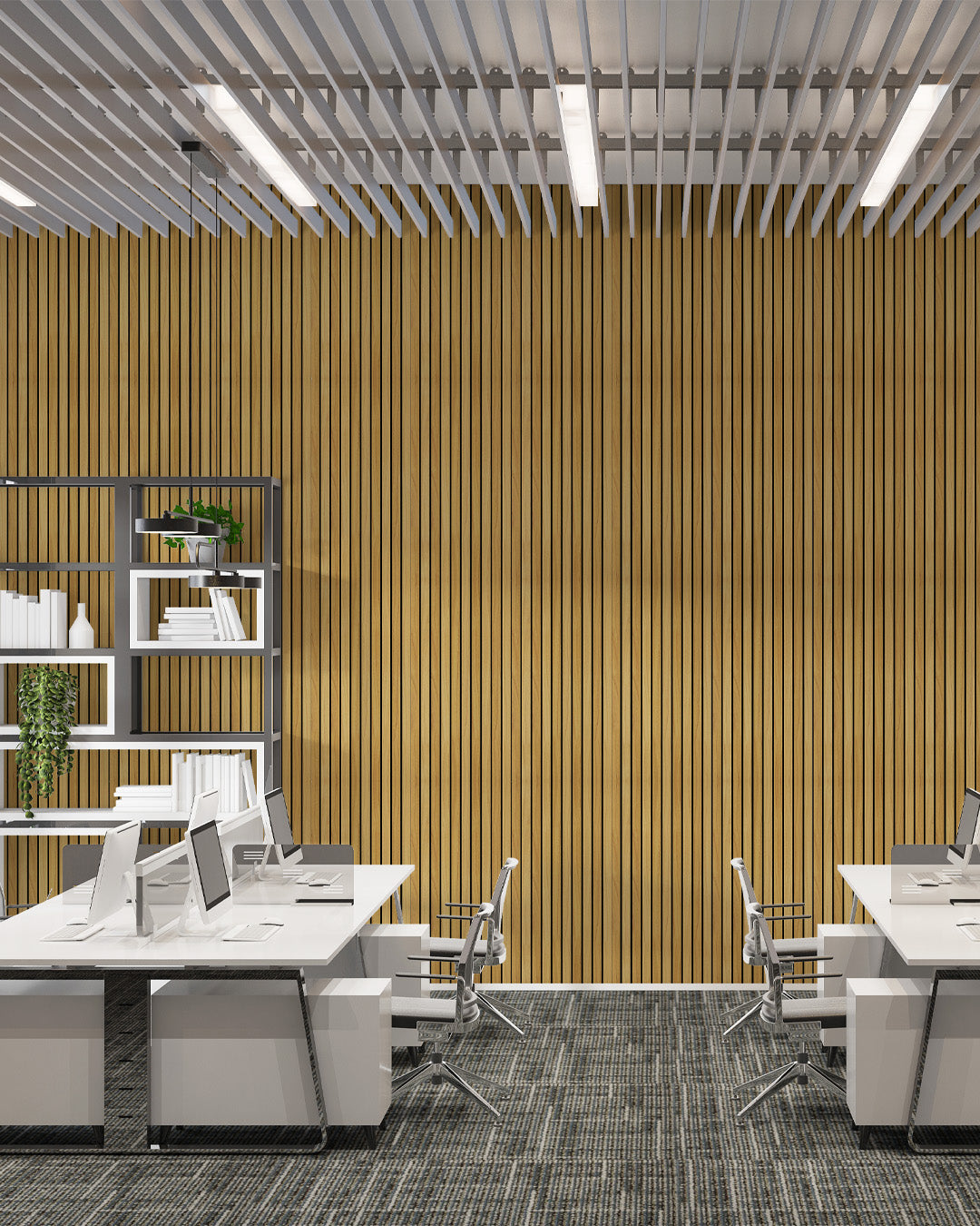 Light Wood AP-01 3D Wood Effect Wall Panels 5Pieces