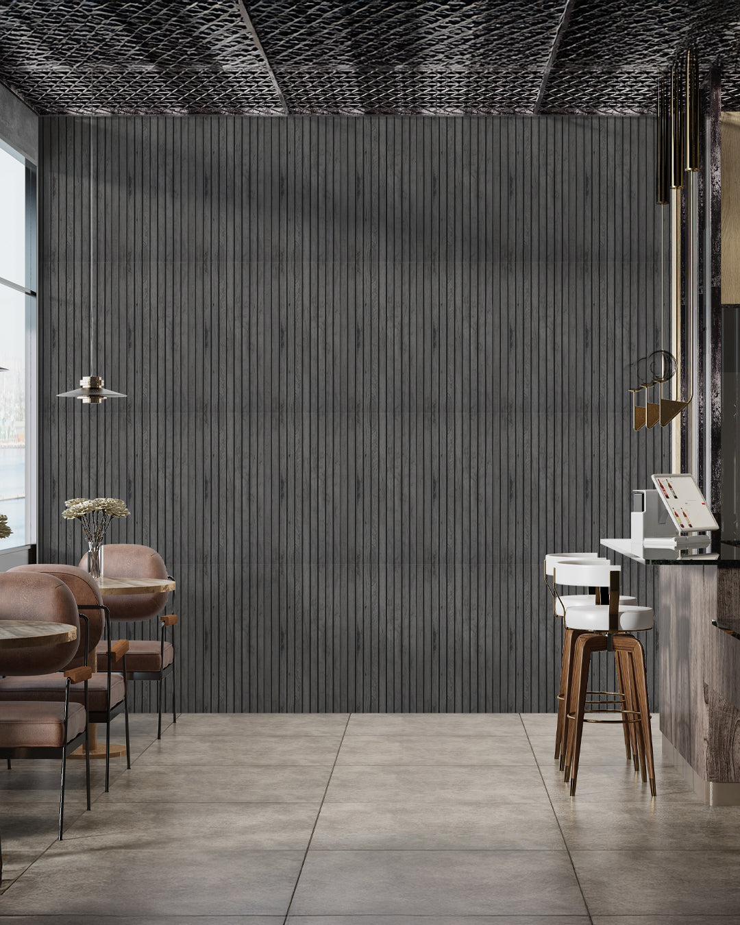 Cloudy Wood AP-21 3D Wood Effect Wall Panels 5Pieces