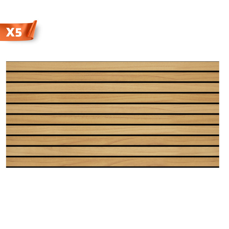 Outlet Light Wood AP-01  Wood Effect 3D Wall Panels (5 Pieces)