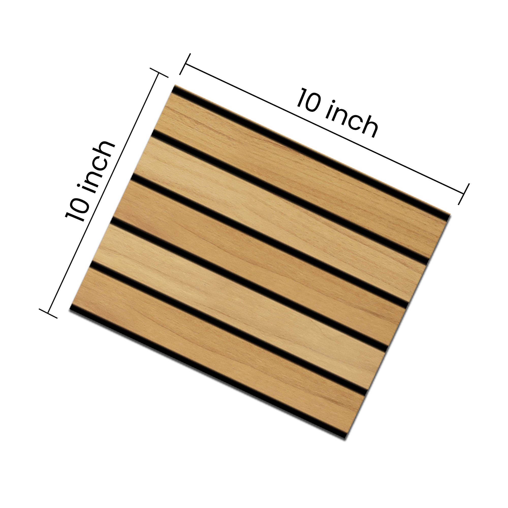 Product Sample 10"x10" Light Wood AP-01 3D Wall Panels
