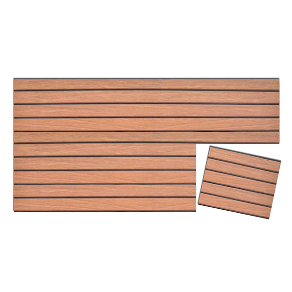 Product Sample 10"x10" Chestnut Shell Wood AP-03 3D Wall Panels