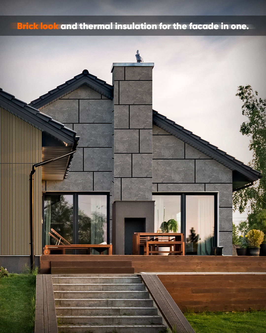 Concrete Aura AT-20 | 3D Concrete Effect Decorative Wall Panels, 20x40in | 3/10/20 Panel Options