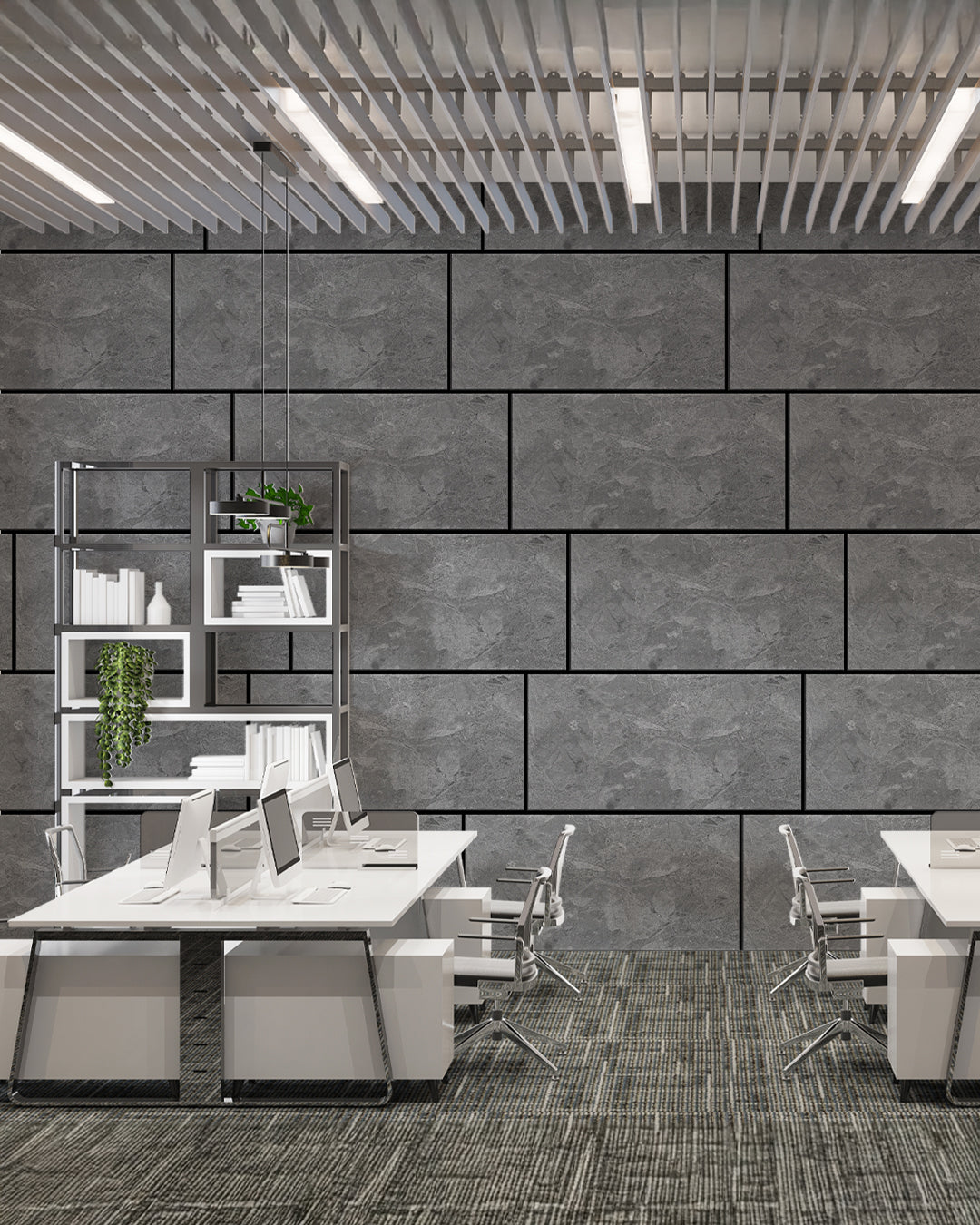Concrete Aura AT-20 | 3D Concrete Effect Decorative Wall Panels, 20x40in | 3/10/20 Panel Options