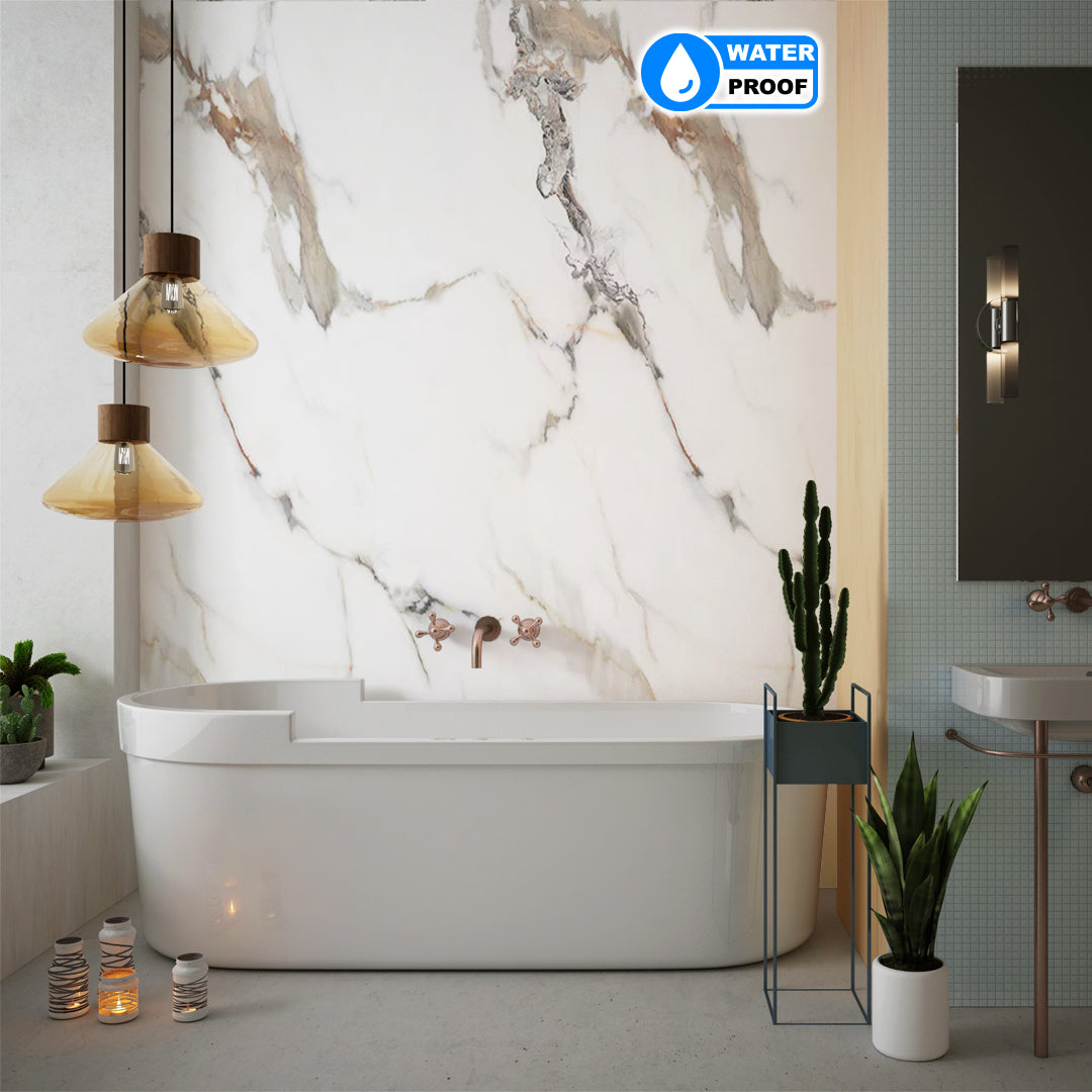Garden of Eden Marble Look Wallpanels (24in x 48in)