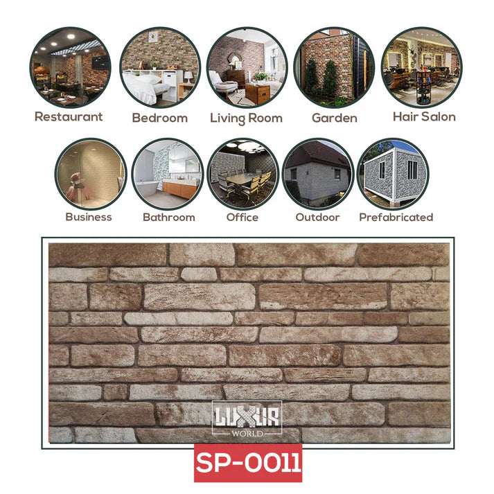 Brick Panel SP-0011 (Pack Of 10).