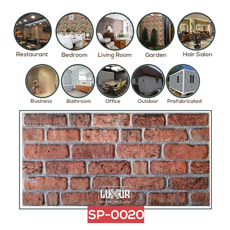 Brick Panel SP-0020 (Pack Of 10).