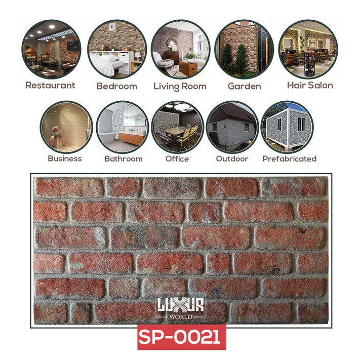 Brick Panel SP-0021 (Pack Of 10).