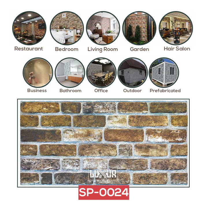 Brick Panel SP-0024 (Pack Of 10).