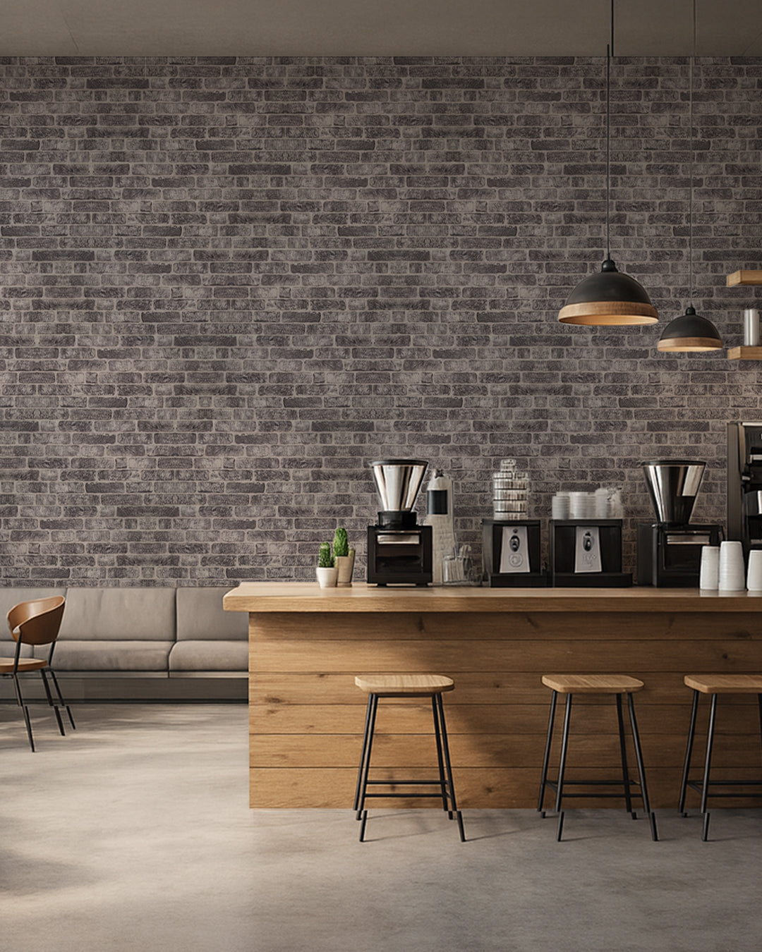 Old Town SL-1703 | 3D Brick Effect Decorative Wall Panels, 20x40in | 3/10/20 Panel Options