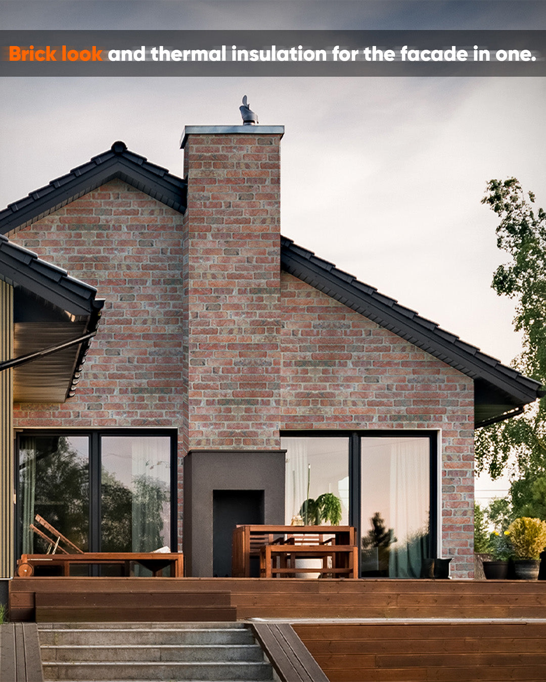 Stone Bridge SL-1902 | 3D Brick Effect Decorative Wall Panels, 20x40in | 3/10/20 Panel Options