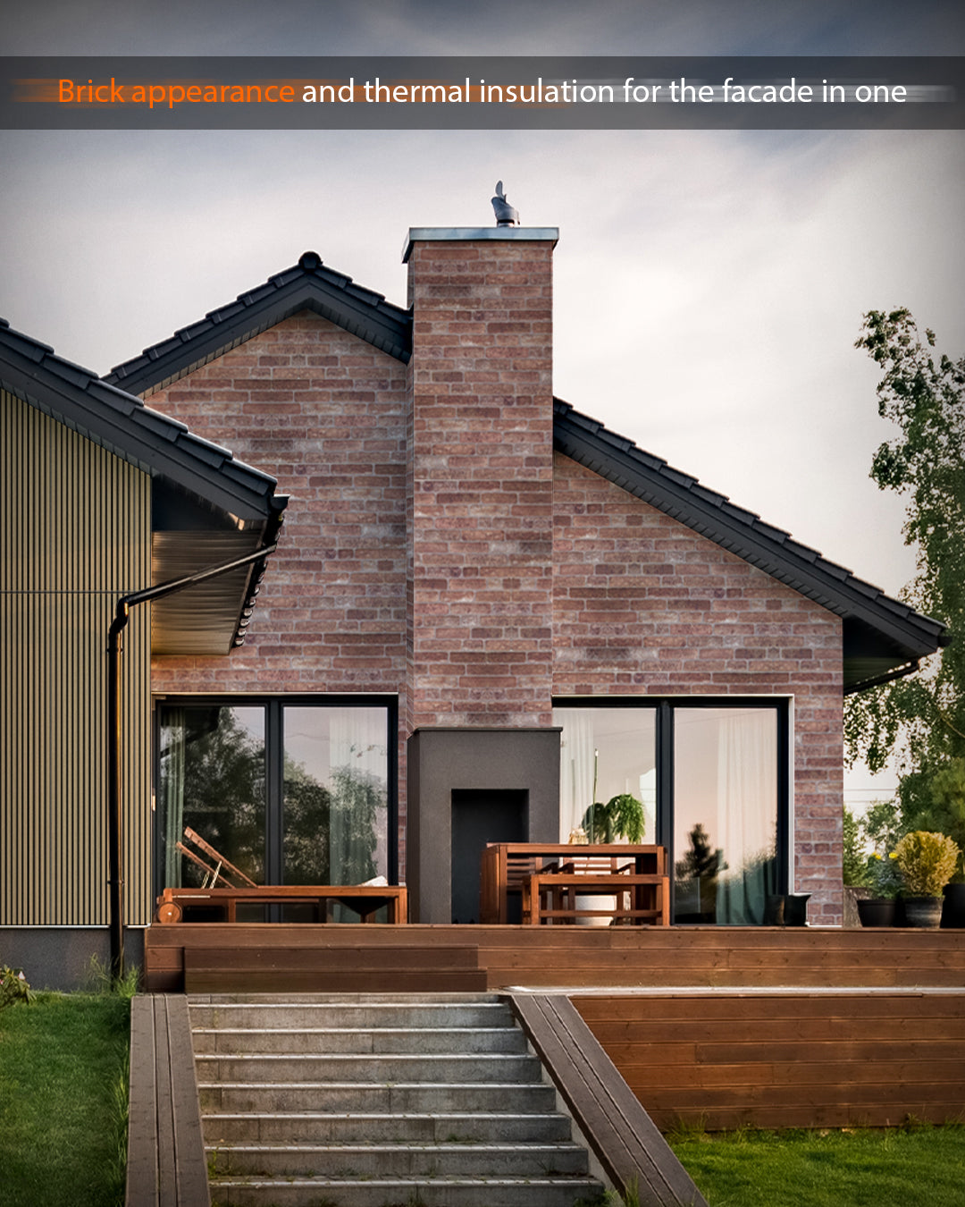 Old Castle SL-1907 | 3D Brick Effect Decorative Wall Panels, 20x40in | 3/10/20 Panel Options