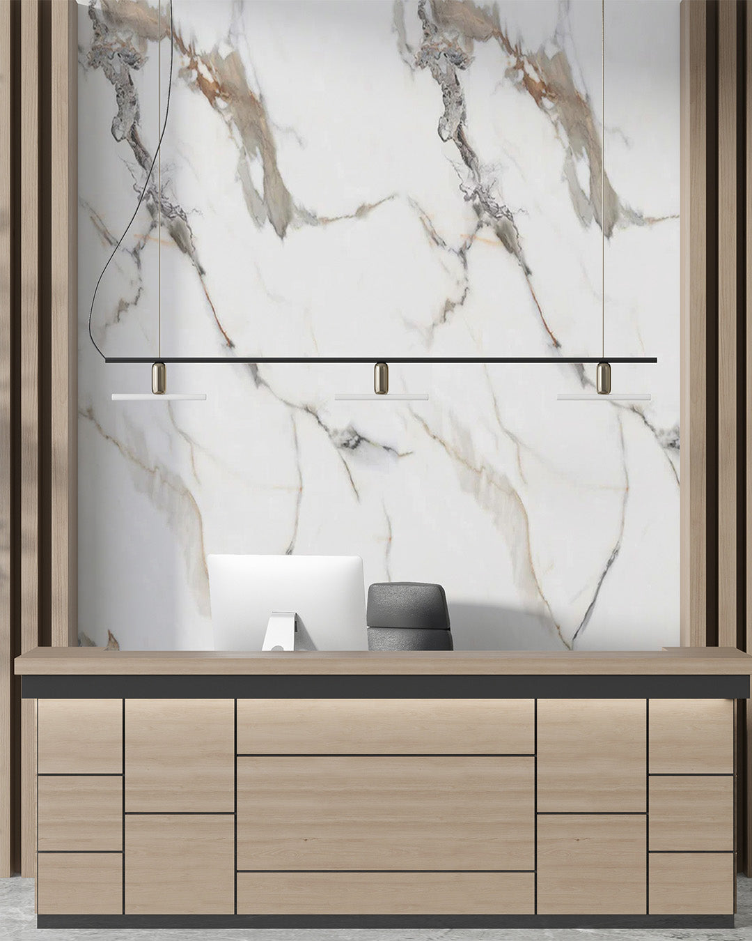 Garden Of Eden Big Marble Look Wallpanels (96in x48in)