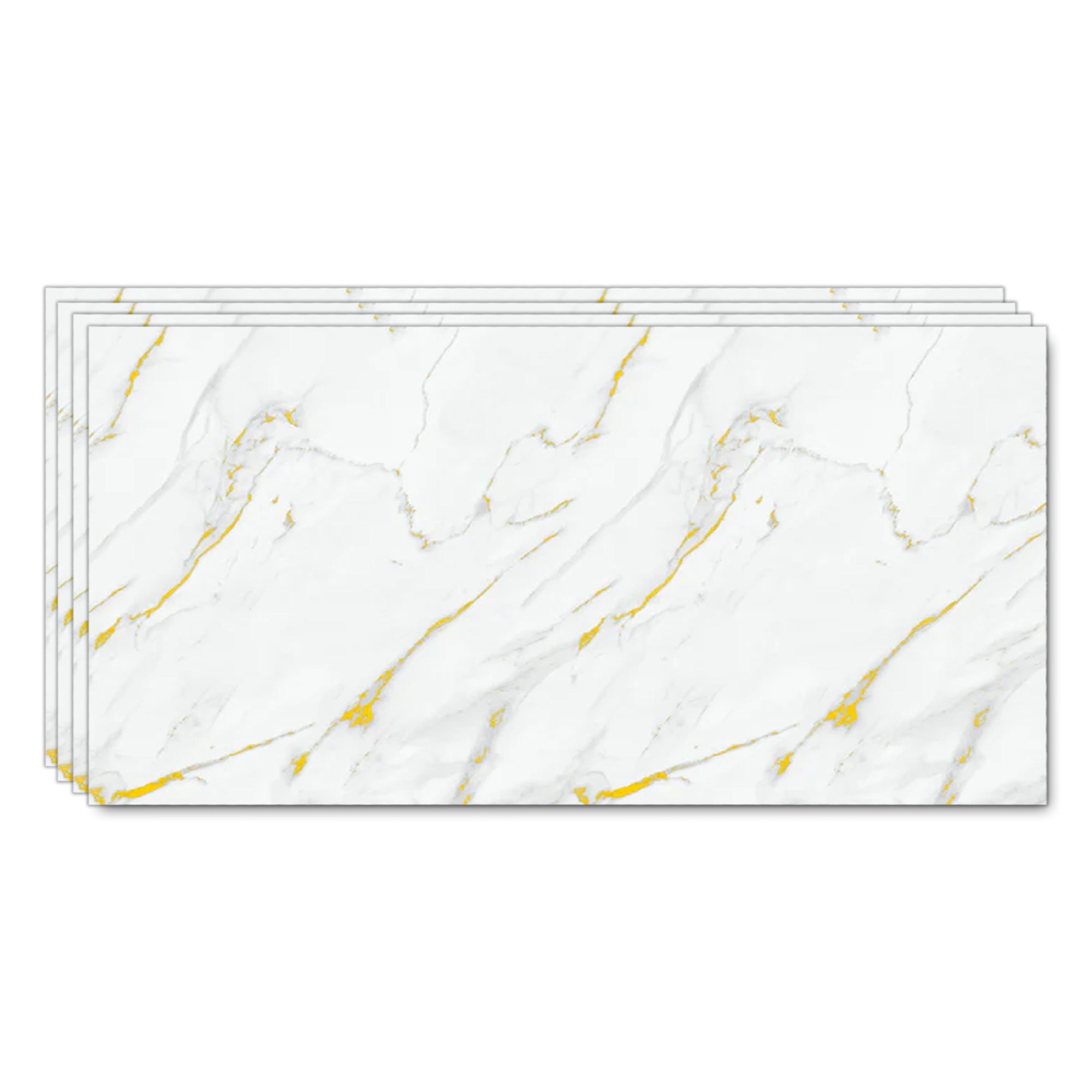 Golden Harmony Marble Look Wallpanels (24in x 48in)