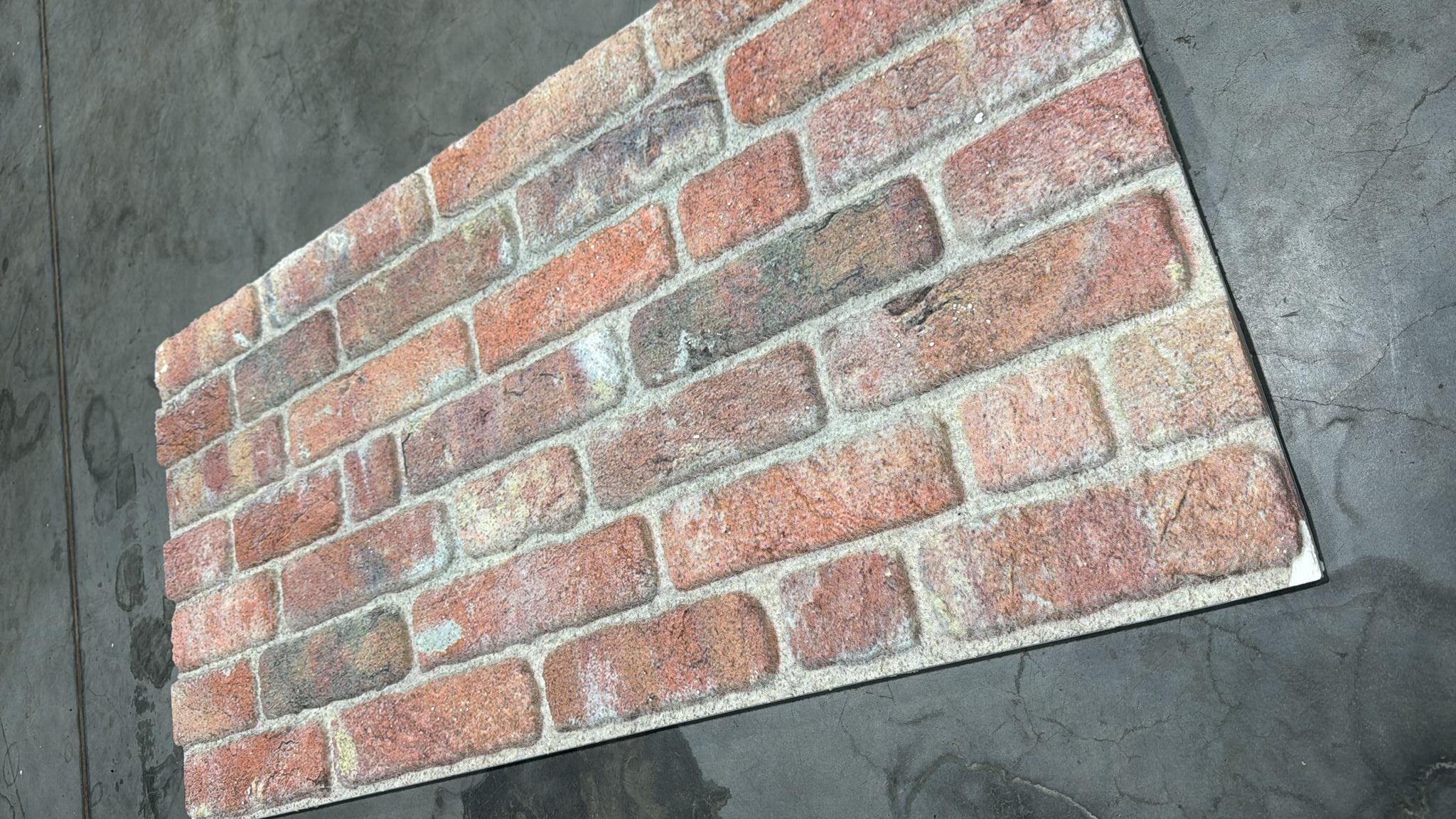 Outlet White Grey SL-1702 Brick Wall Panels (10 Pieces)