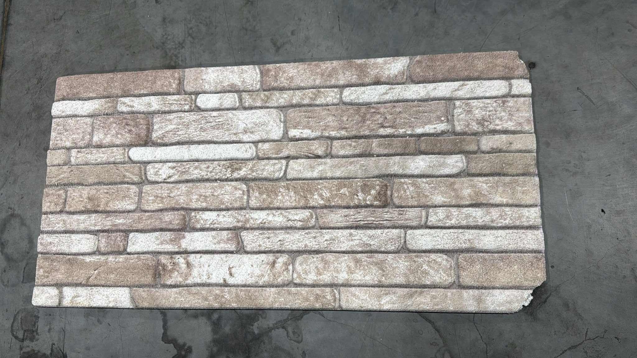 Outlet White Grey SL-1702 Brick Wall Panels (10 Pieces)