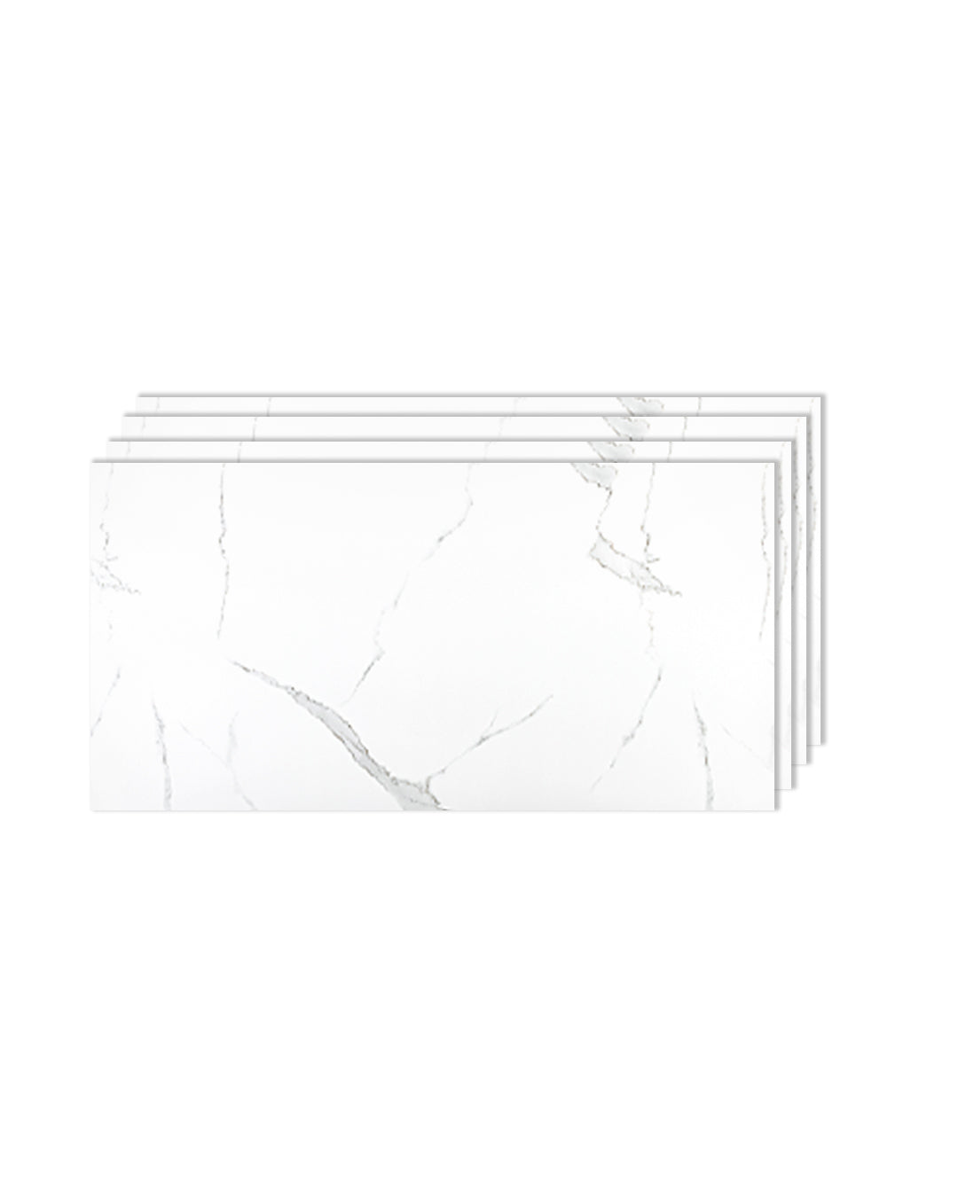 Ivory Cloud Marble Look Wallpanels (24in x 48in)