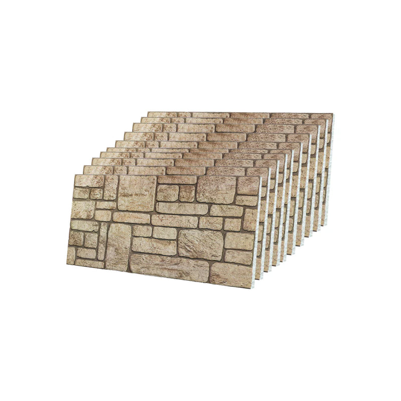 Outlet Ancient Traces K-03 Brick Wall Panels (10 Pieces)