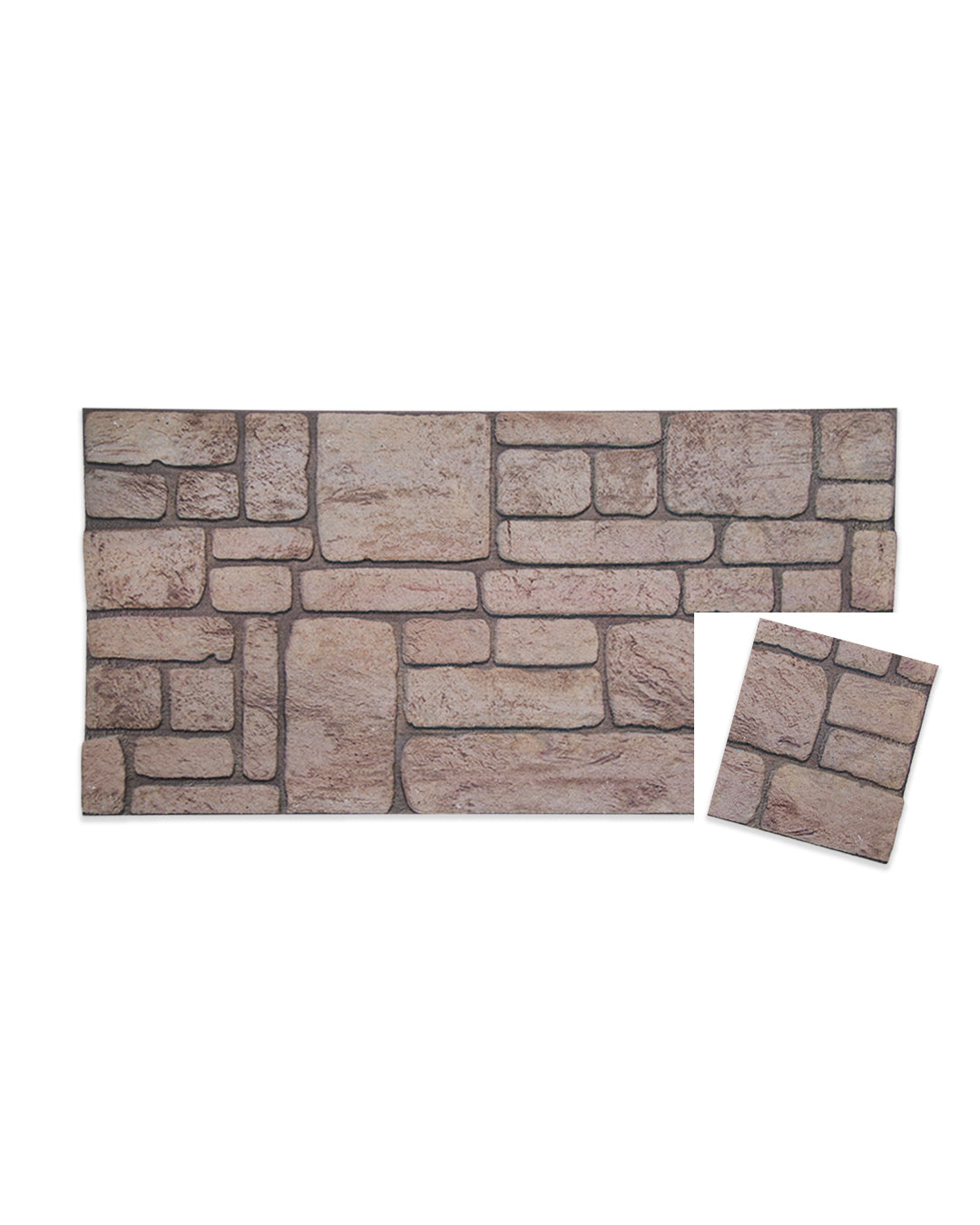 Ancient Traces K-03 | 3D Stone Effect Decorative Wall Panels, 20x40in | 3/10/20 Panel Options